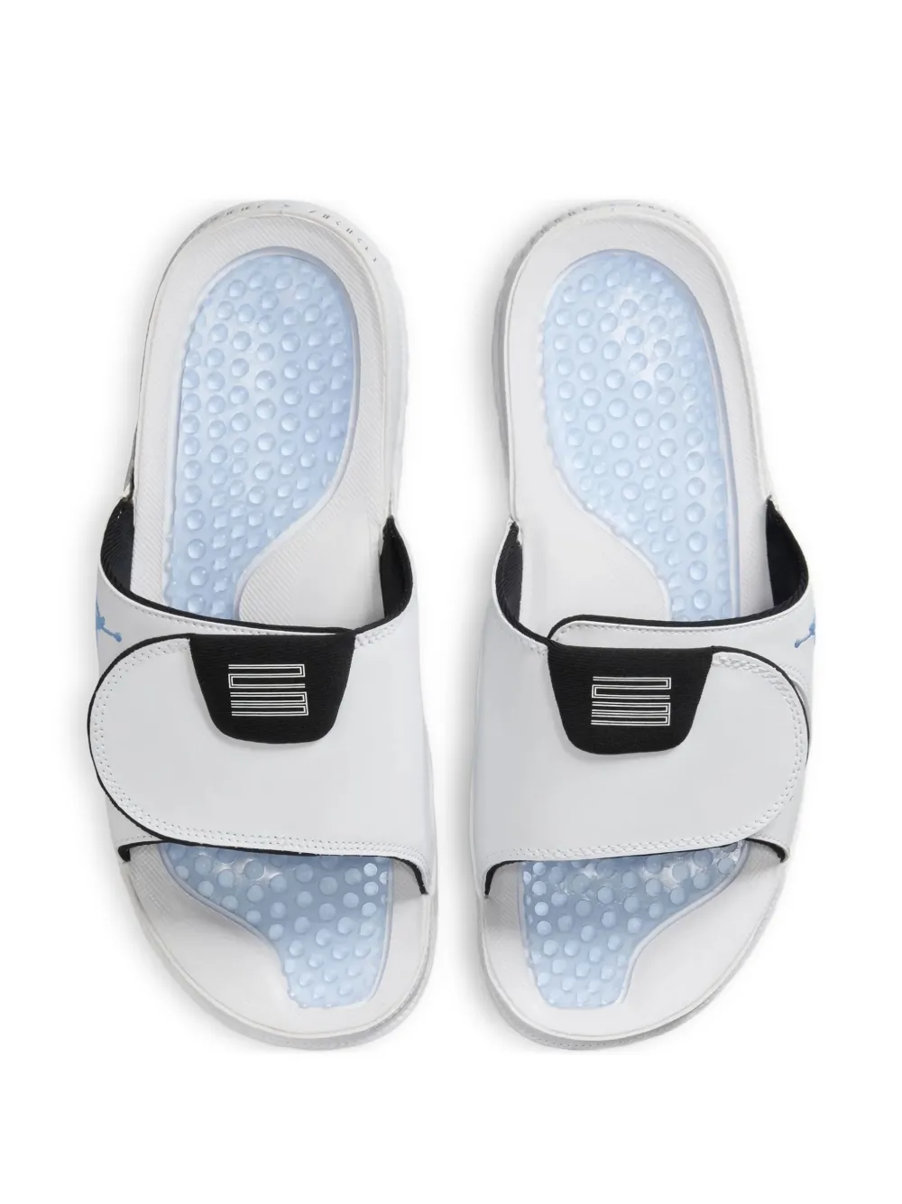 Jordan Jordan Hydro XI "White/Black/Legend Blue" slides