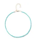 Mateo 14K yellow gold Round turquoise bracelet - Blue