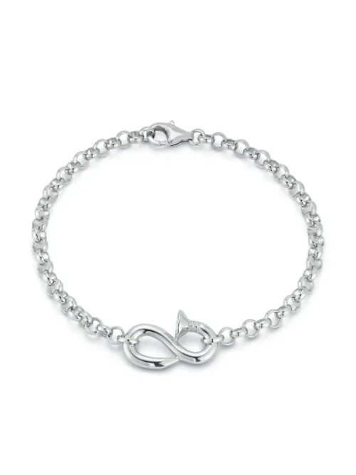 Bracelet Bent Nail en sterling - Mateo - Modalova