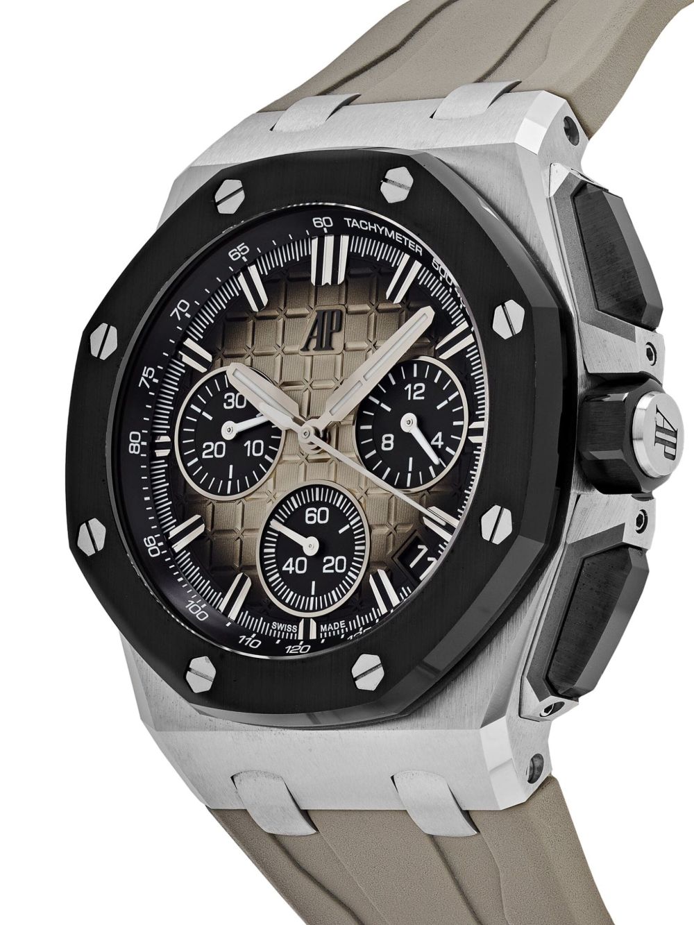 Audemars Piguet 2023 pre-owned Royal Oak Offshore horloge 43 mm - Bruin