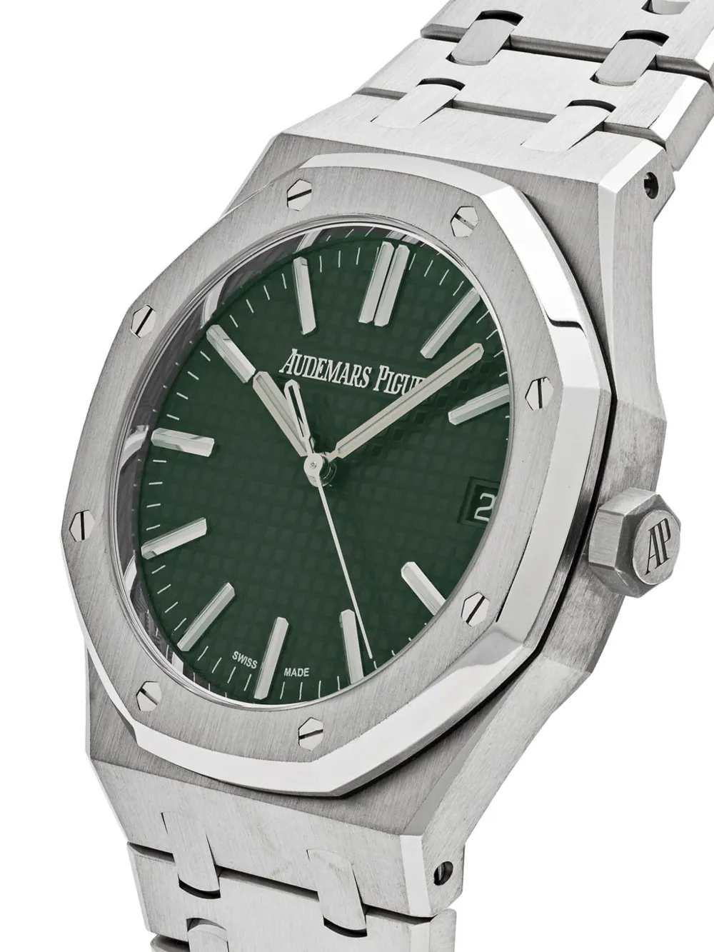 Audemars Piguet 2024 pre-owned Royal Oak horloge 41 mm - Groen