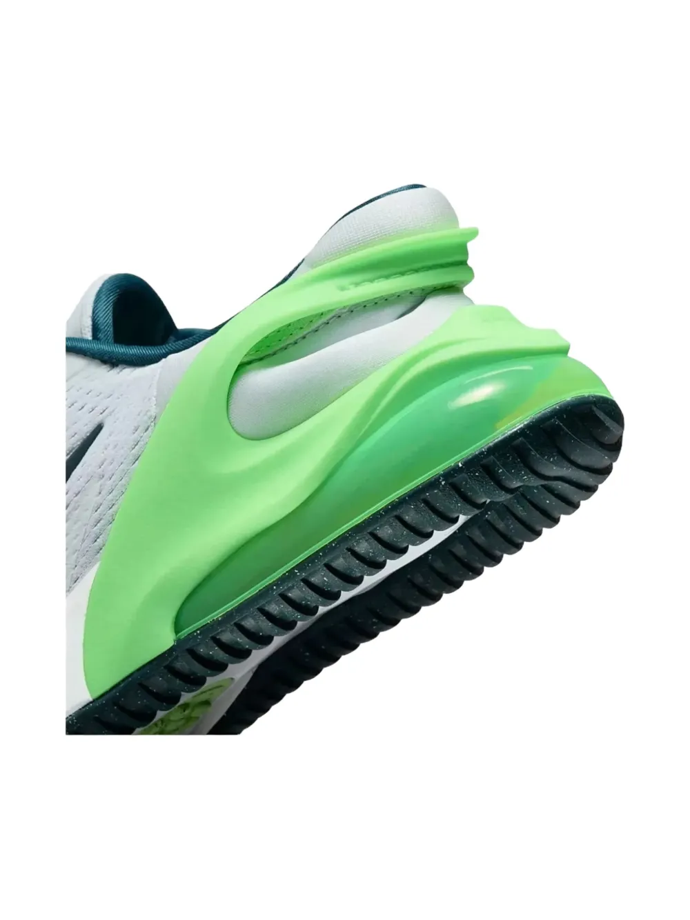 Nike Air Max 270 Go "photon Dust/lime Blast/summit White/deep Jungle" Sneakers In White