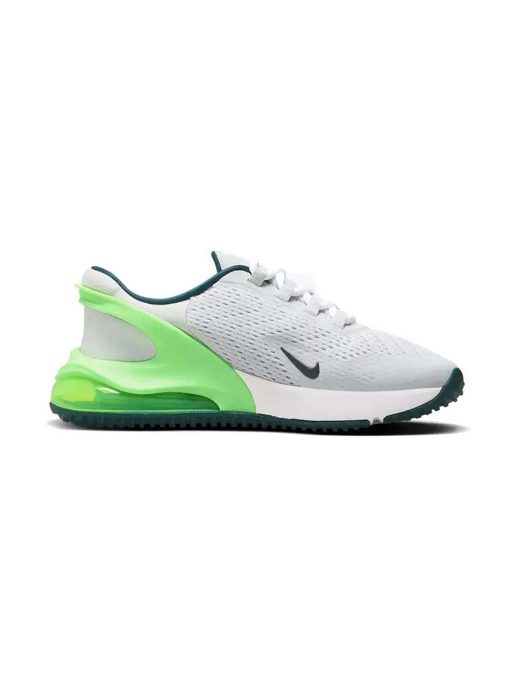 Nike Kids Air Max 270 GO "Photon Dust Lime Blast Summit White Deep Jungle" sneakers Grijs