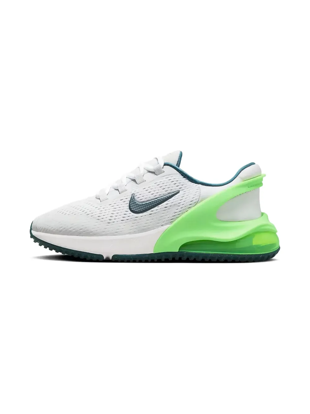 Nike Kids Air Max 270 GO "Photon Dust/Lime Blast/Summit White/Deep Jungle" sneakers | Grey | Image 1