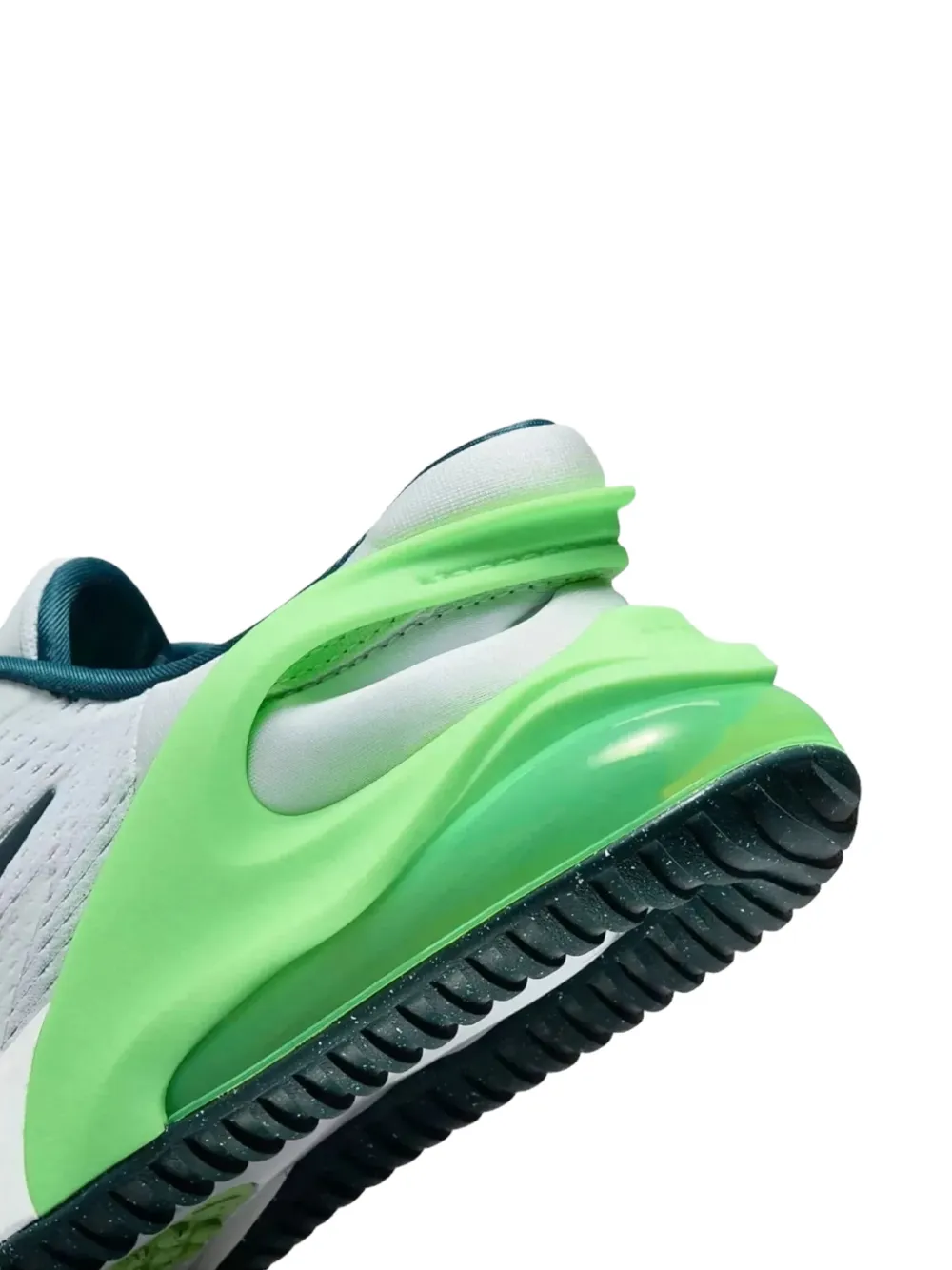 Nike Kids Air Max 270 GO "Photon Dust Lime Blast Summit White Deep Jungle" sneakers Grijs