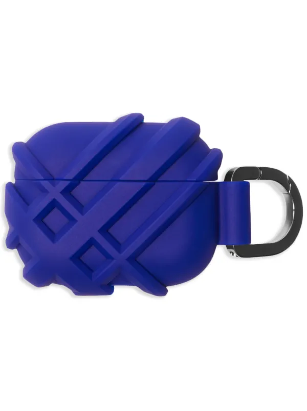 Burberry チェック AirPods ケース | ブルー | FARFETCH JP