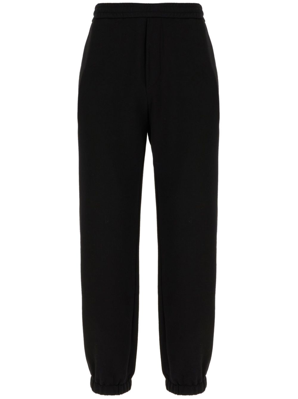 FENDI logo-embroidery track pants - Black