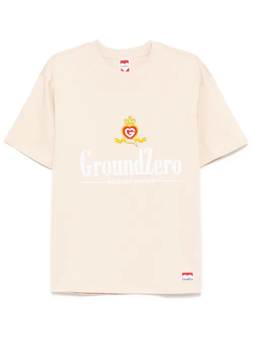 T-shirt à logo imprimé - Ground Zero - Modalova