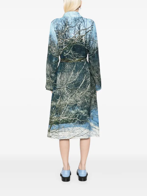 Agnès b. Photoprinted Dress | Blue | FARFETCH