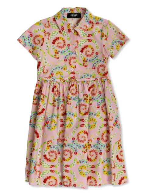 Versace Kids printed dress
