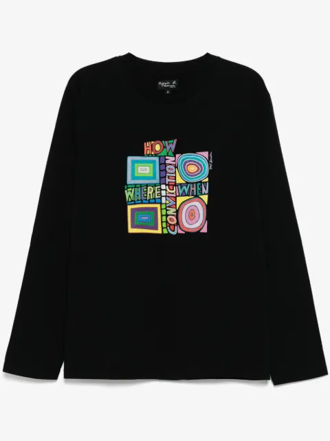 agnès b. x Mel Bernstine Mark T-shirt