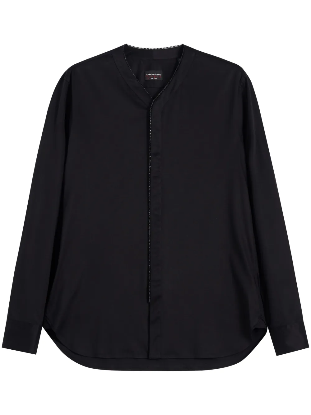 Giorgio Armani camisa con detalles de strass | negro | Image 1
