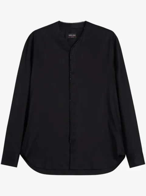 Giorgio Armani rhinestone-embellished shirt