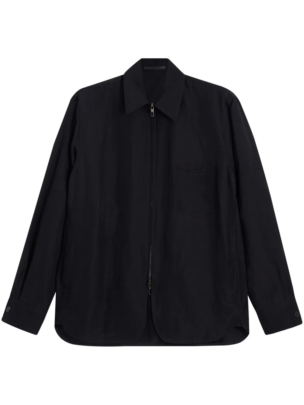 Giorgio Armani camisa con cierre | negro | Image 1