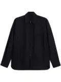 Giorgio Armani zip-up shirt - Black