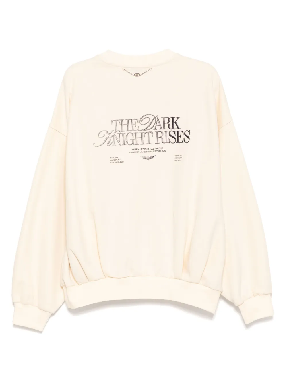 SONGZIO Sweater met print - Beige