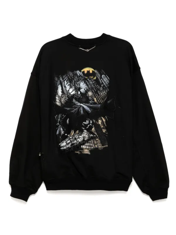 Sweatshirt Gotham - Coupe Classique - 241 G - Col Tissé - Design Uni Ou Personnalisé Ville/état - Idée Cadeau