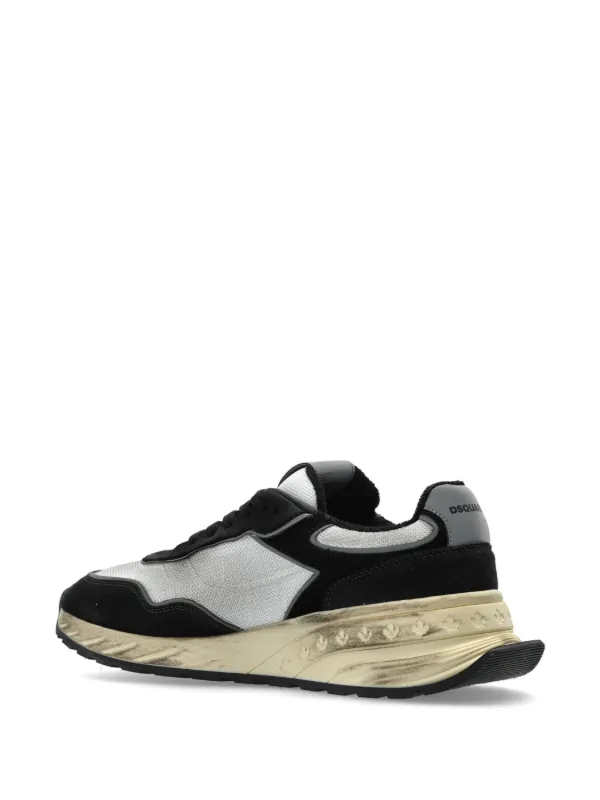 DSQUARED2 Panelled low-top Sneakers | Black | FARFETCH