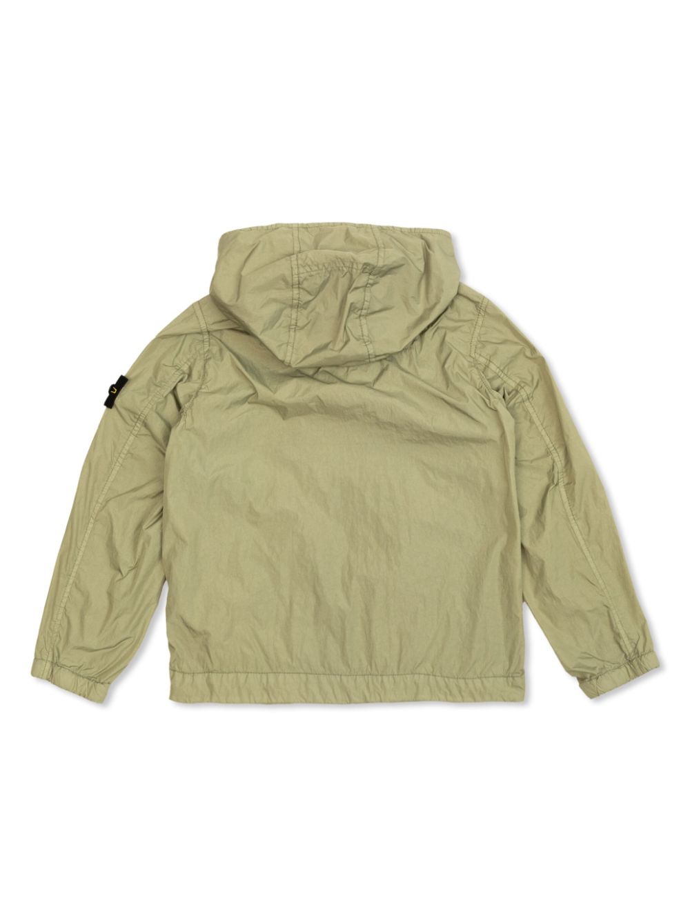 Stone Island Junior Jack met Compass-logopatch - Groen