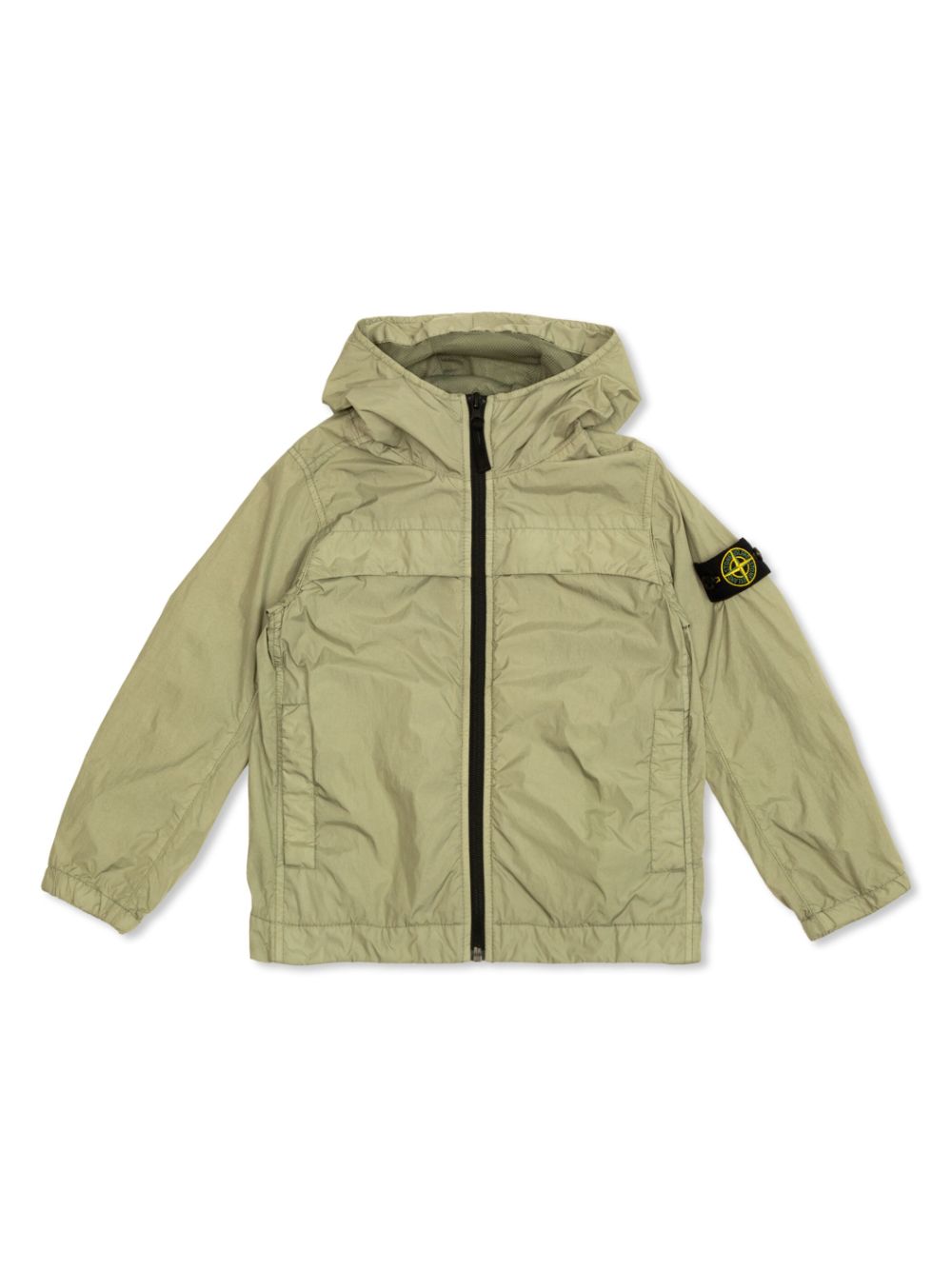 Stone Island Junior Compass-badge jacket - Green