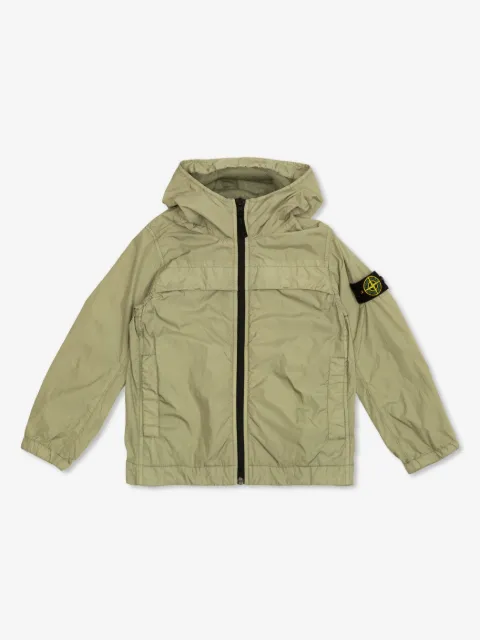 Stone Island Junior veste matelassée à patch Compass