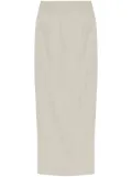 Posse linen midi skirt - Neutrals