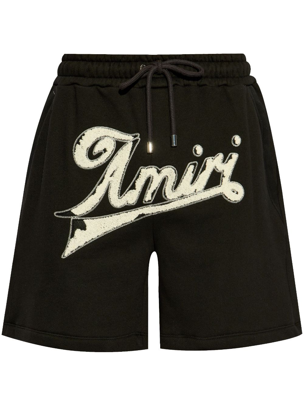 AMIRI Trainingsshorts met geborduurd logo Zwart