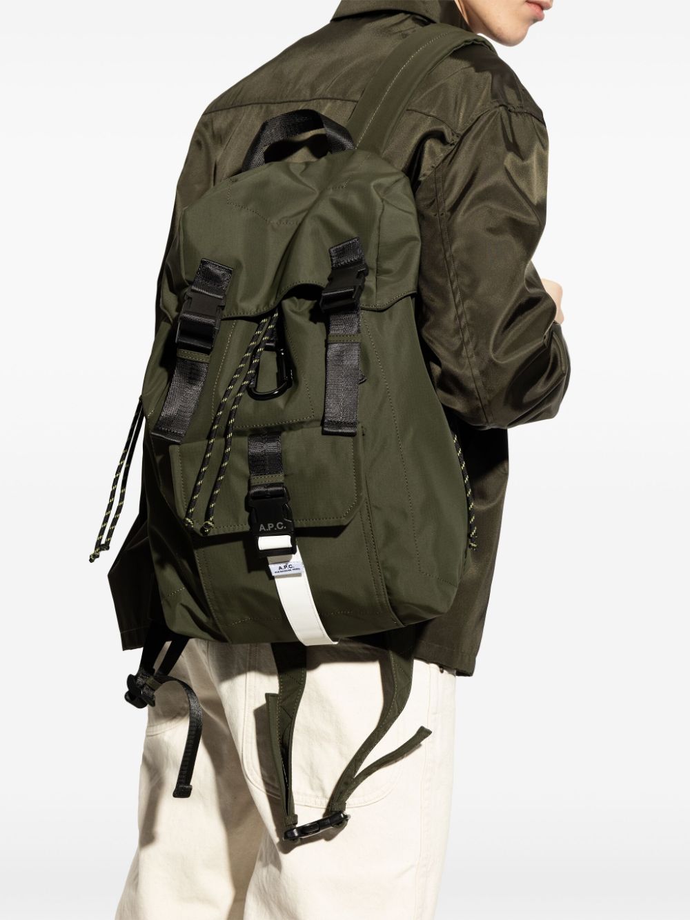 A.P.C. Trek backpack - Groen