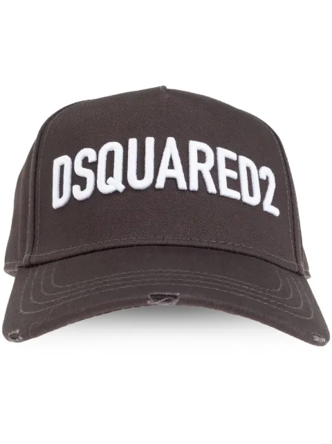 DSQUARED2 logo-patch baseball cap