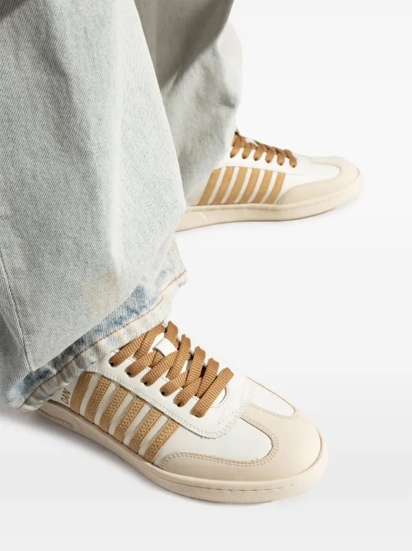 DSQUARED2 Boxer Sneakers | White | FARFETCH NZ