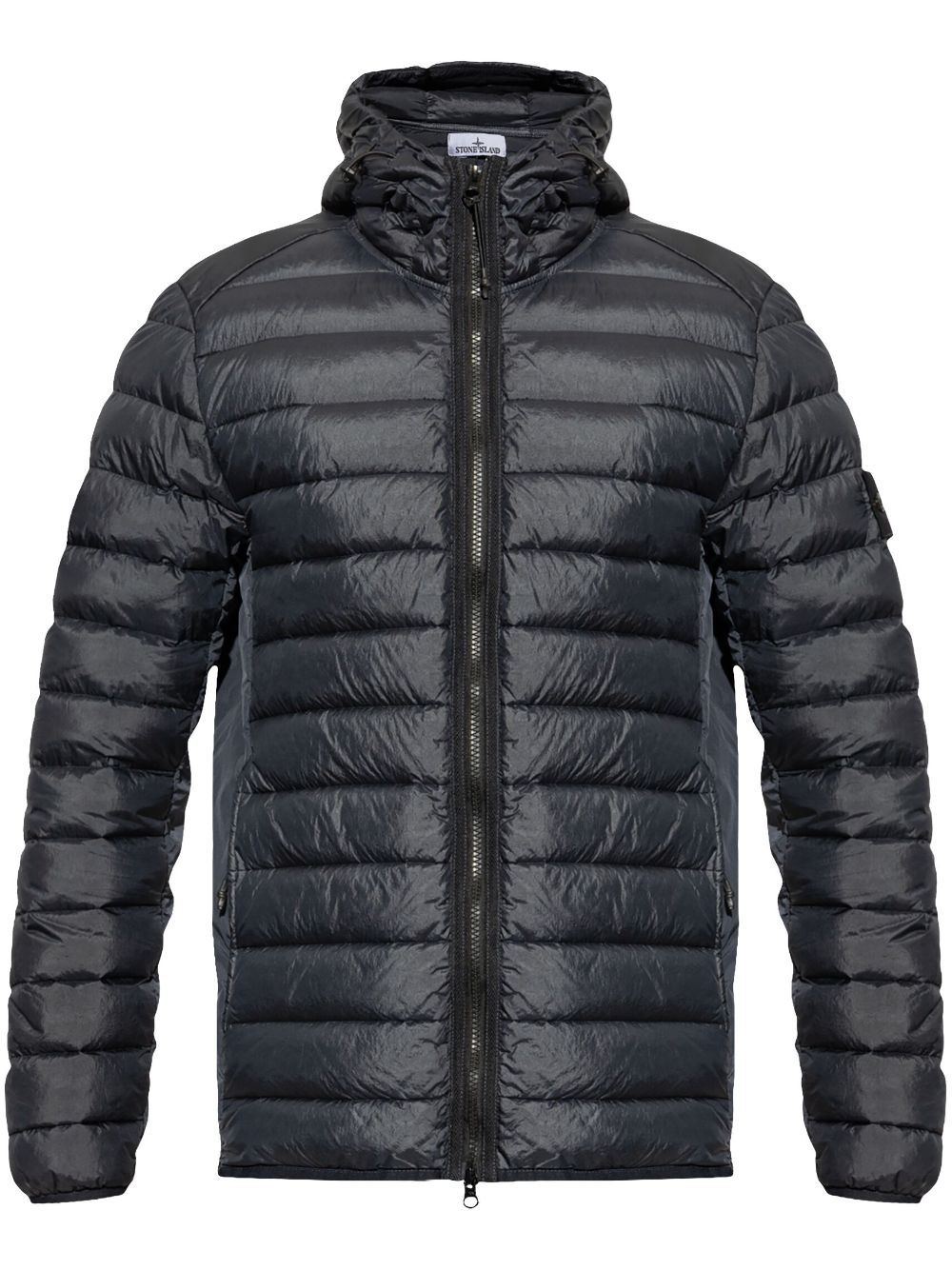 hooded down jacket