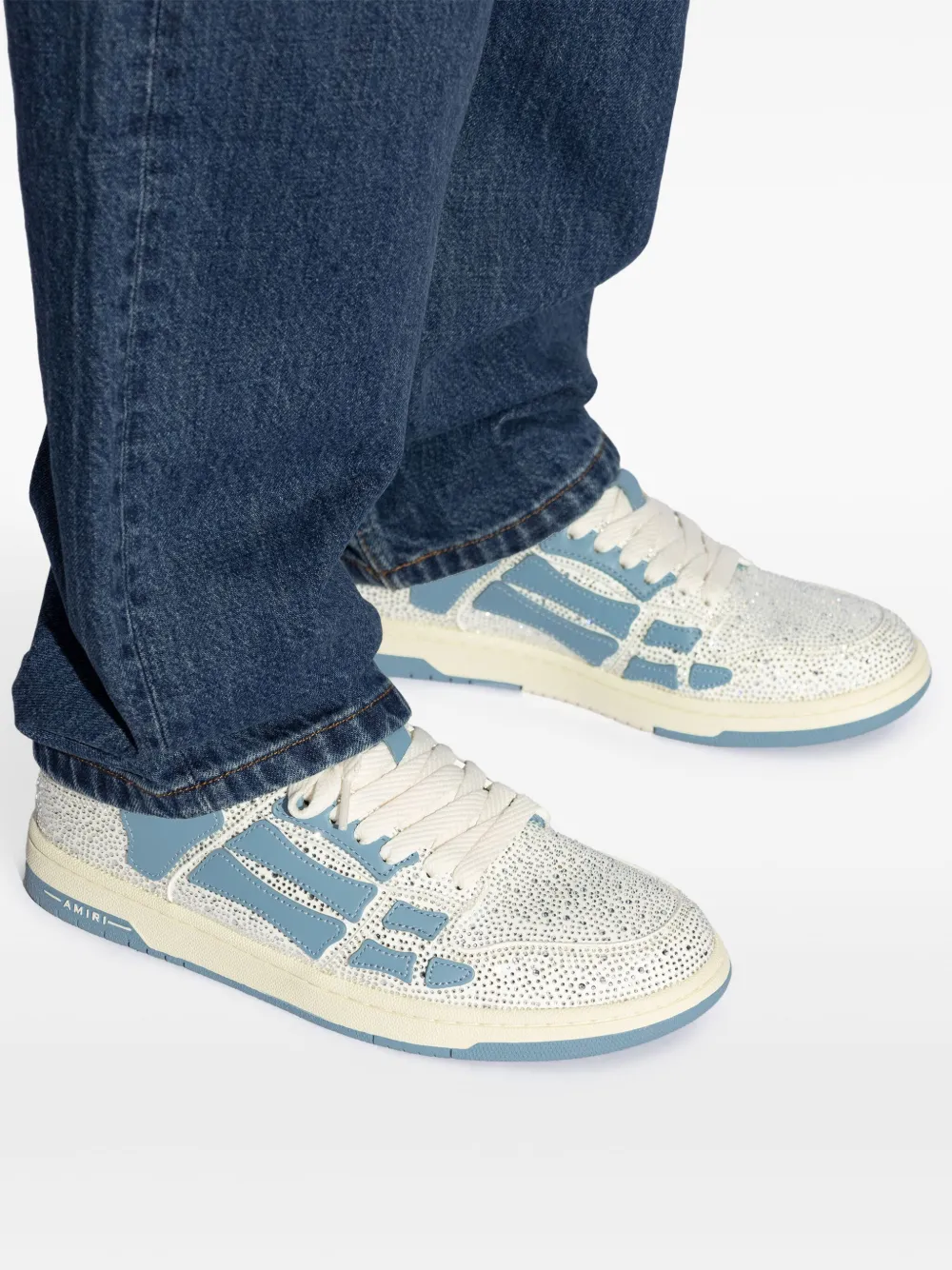AMIRI Skel Top Sneakers | White | FARFETCH