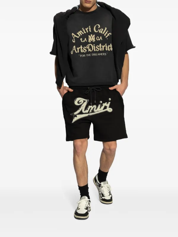 大人気 AMIRI  ロゴ MA-1 クリスタルスニーカー AMIRI/アミリ】CRYSTAL MA-1 スニーカー クリスタル装飾 (AMIRI