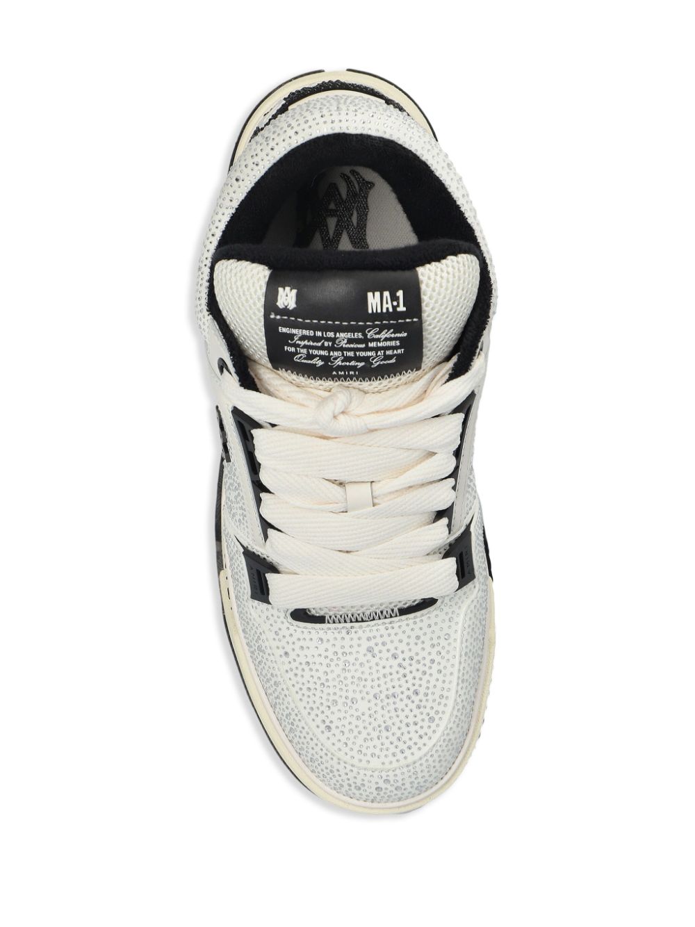 AMIRI Crystal MA-1 sneakers White