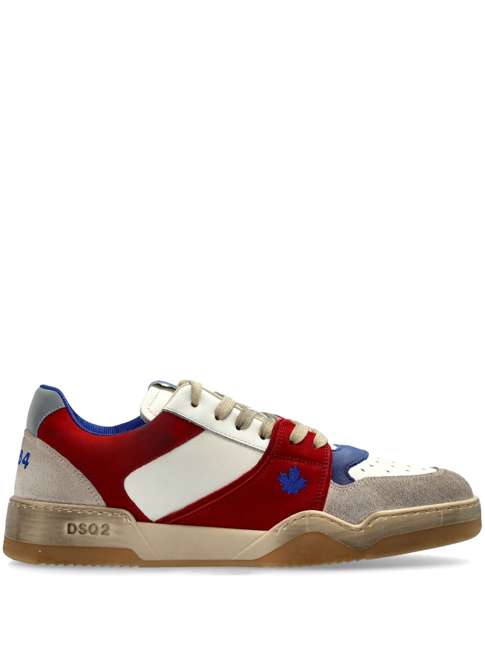 DSQUARED2 Spiker sneakers Rood