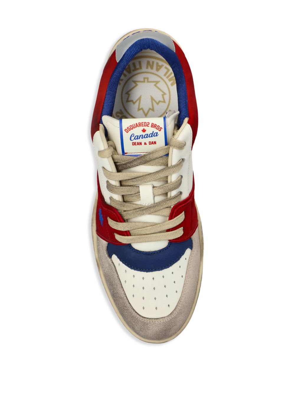 DSQUARED2 Spiker sneakers Rood