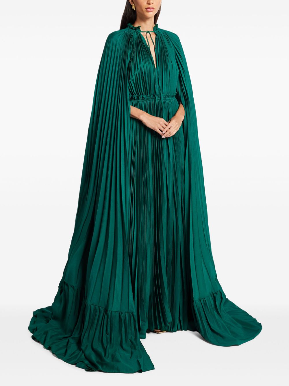 VASILIKI Zaria gown - Green