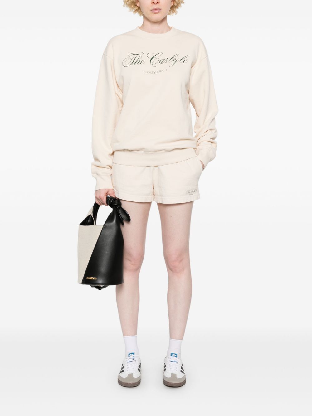 Sporty & Rich The Carlyle Script sweater - Beige