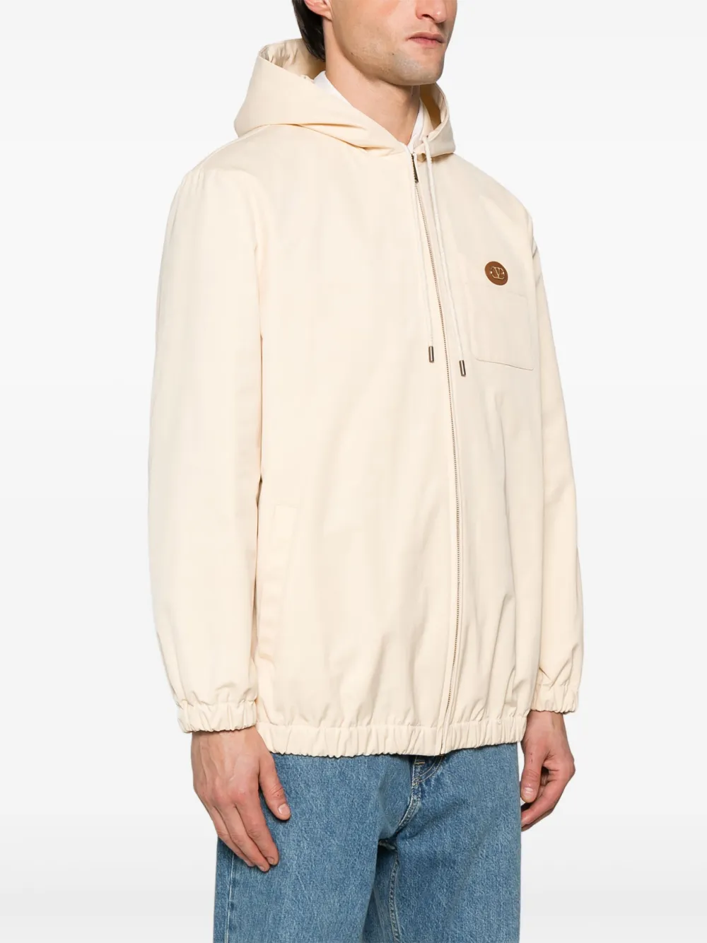Valentino Garavani VLogo jack met capuchon Beige