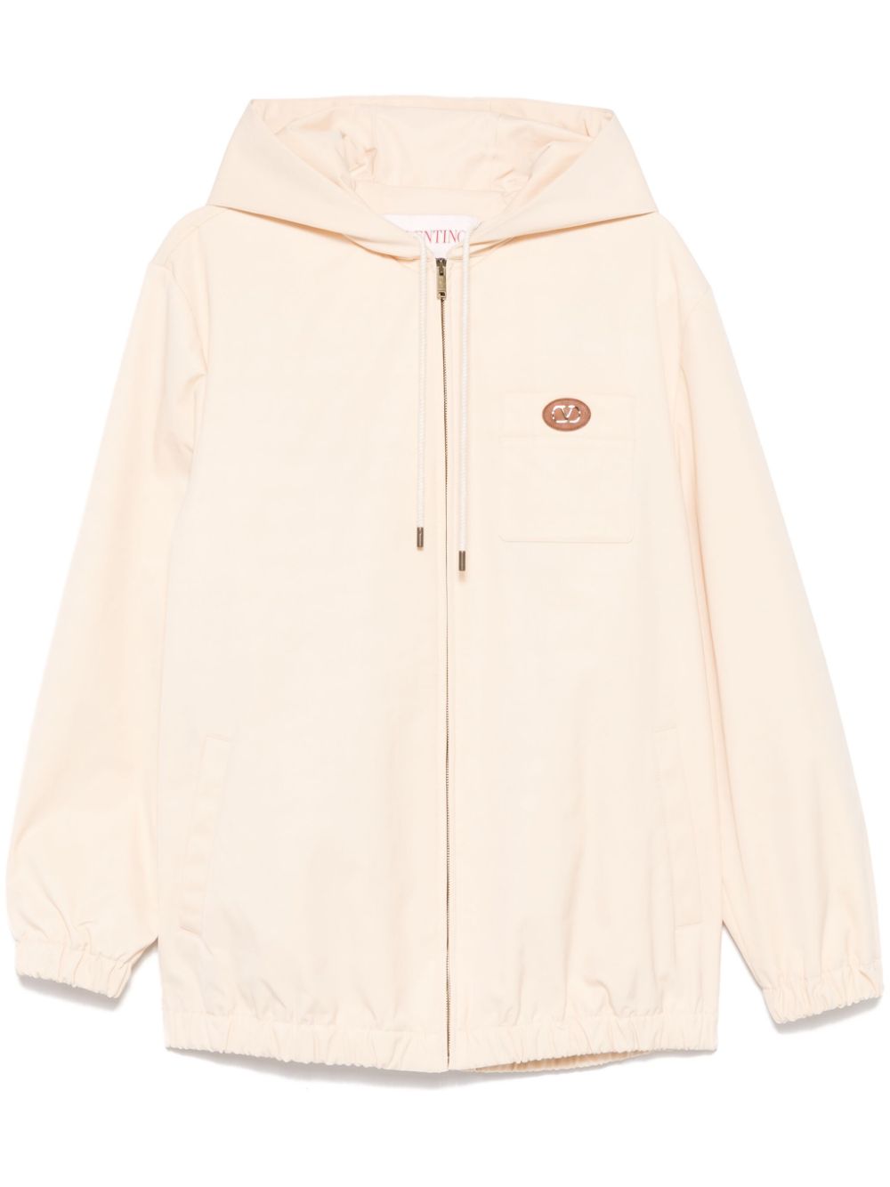 Valentino Garavani VLogo Signature hooded jacket - Neutrals