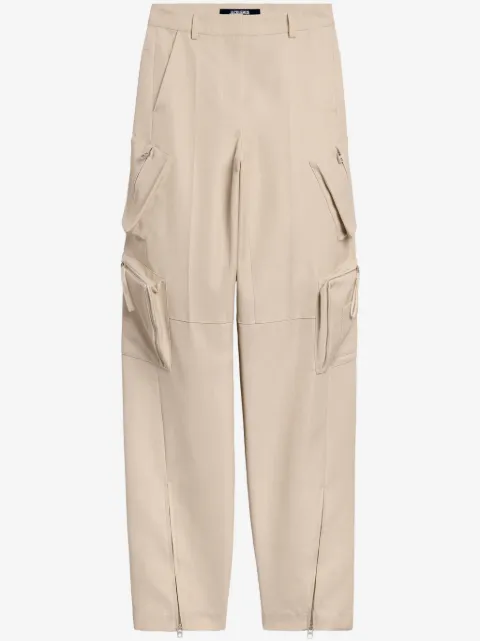 Jacquemus multi-pocket straight-leg cargo pants