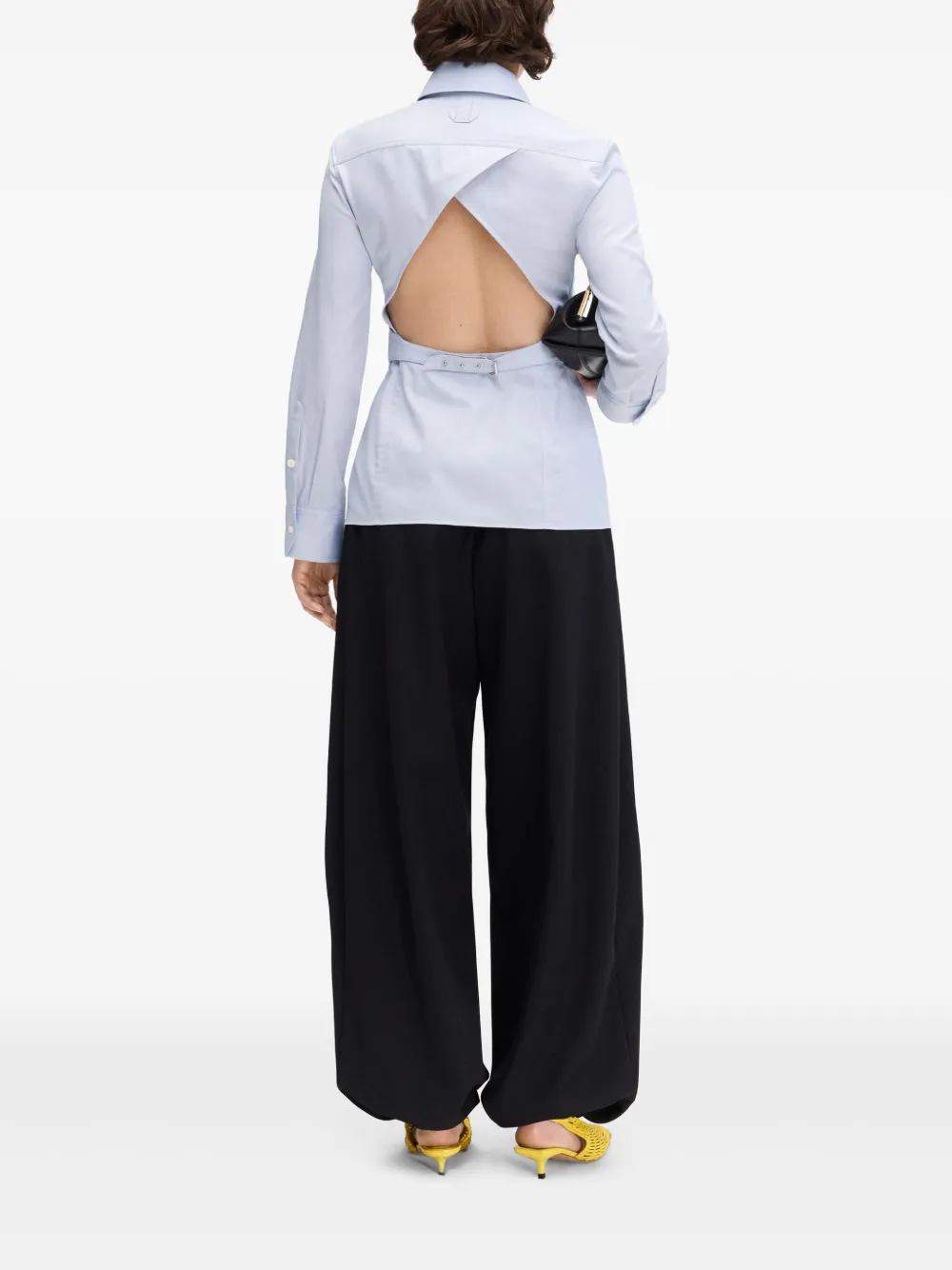 Jacquemus The Suit blouse Blauw