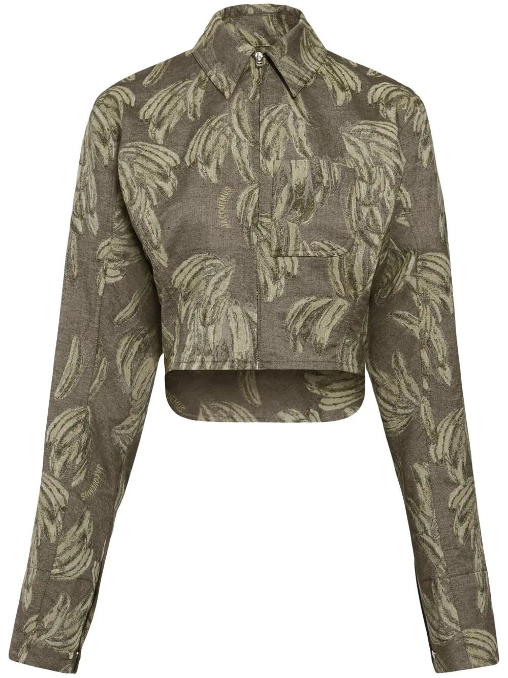 Jacquemus camisa con estampado gráfico | verde | Image 1