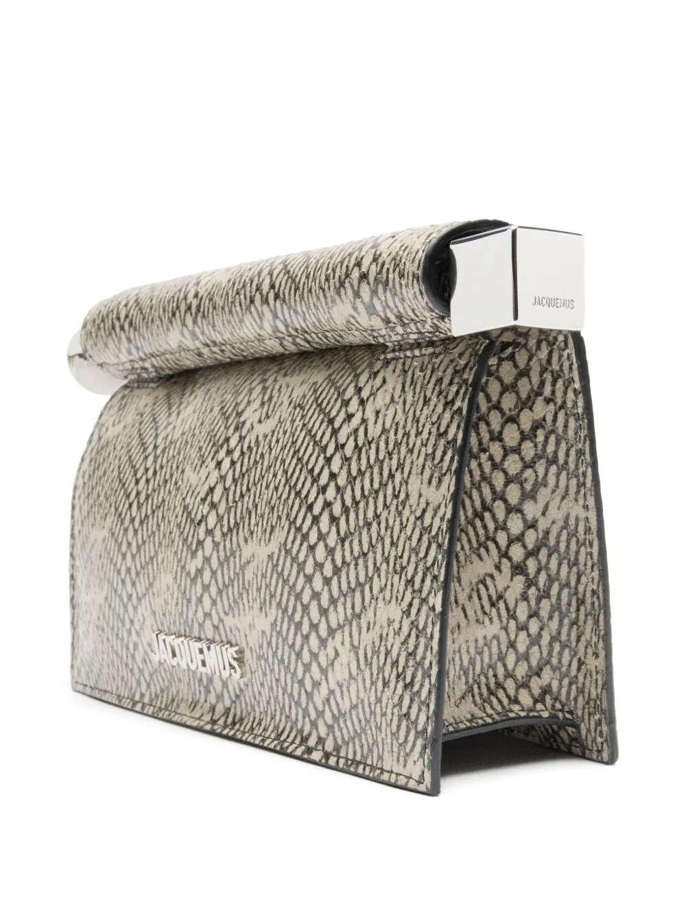 Jacquemus Rond Carré clutch Beige