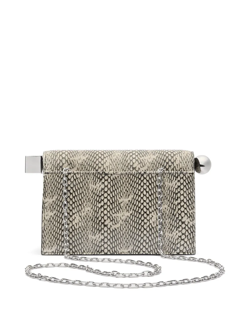 Jacquemus Rond Carré clutch Beige