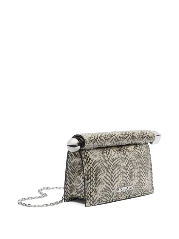 【関税＆送料込み】Jacquemus Mini \"Rond Carre\" Clutch Bag Jacquemus La Petite Pochette Rond Carré Bag | Saks Fifth Avenue