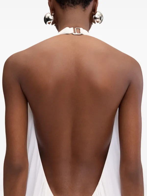 Jacquemus Sleeveless Dress | White | FARFETCH BH
