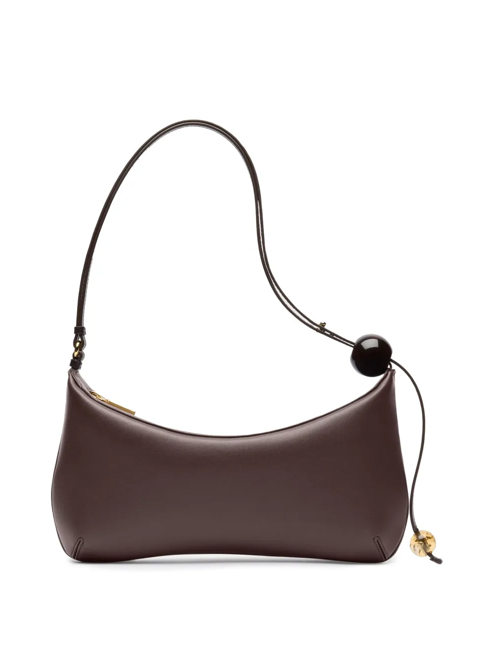 Jacquemus Le Bisou Perle shopper Bruin