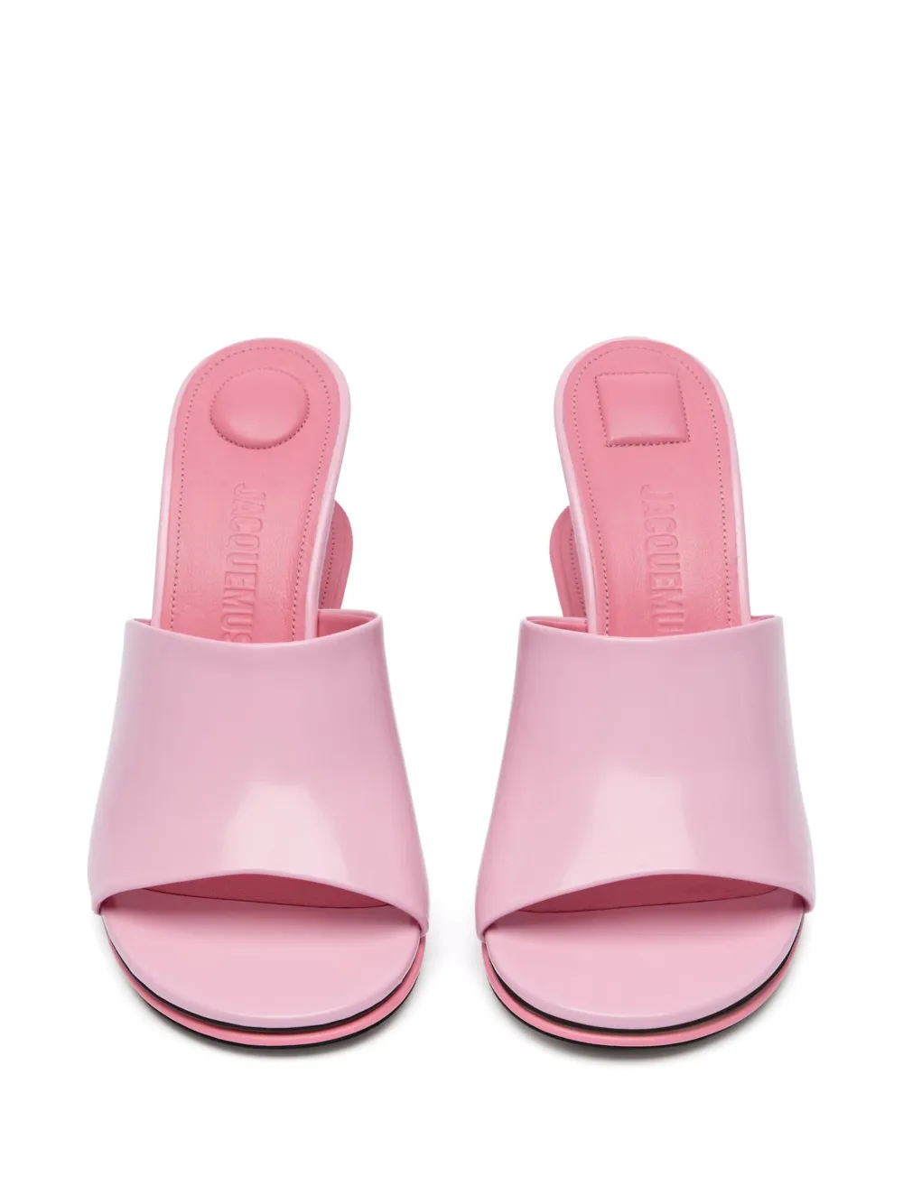 Jacquemus Les Doubles 110 mm muiltjes Roze