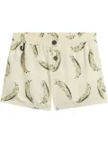 Jacquemus banana-print shorts - Neutrals